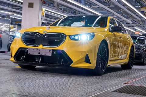 BMW M5 Production Start