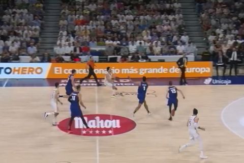 Ρεάλ: Το αδιανόητο buzzer-beater τρίποντο του Γιουλ από το κέντρο του γηπέδου κόντρα στην Μπαρτσελόνα