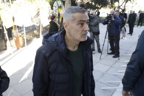 Ο Ηλίας Ατματσίδης παρέστη στην κηδεία του Αντρέα Σταματιάδη