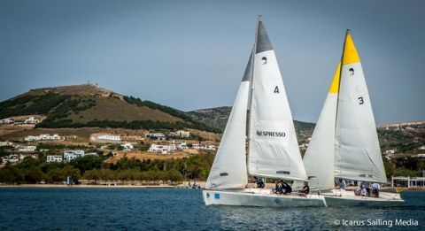 Hellenic Match Racing Tour Παρος 2015 - Ημέρα 1η