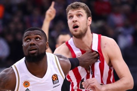 EUROLEAGUE / ΟΛΥΜΠΙΑΚΟΣ - ΠΑΝΑΘΗΝΑΙΚΟΣ (ΦΩΤΟΓΡΑΦΙΑ: LADO KLODIAN / EUROKINISSI)