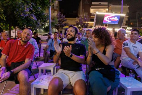 Η Football Νο4 για το Γεωργία - Πορτογαλία είχε εκπλήξεις, quiz και άφθονο φαγητό