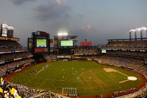 NEW YORK - JUNE 07:  A general view of the match between Ecuador and Greece on June 7, 2011 at Citi Field in the Flushing neighborhood of the Queens borough of New York City.  (Photo by Mike Stobe/Getty Images)