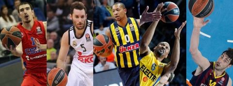 Στην καλύτερη πεντάδα της Euroleague ο Σπανούλης