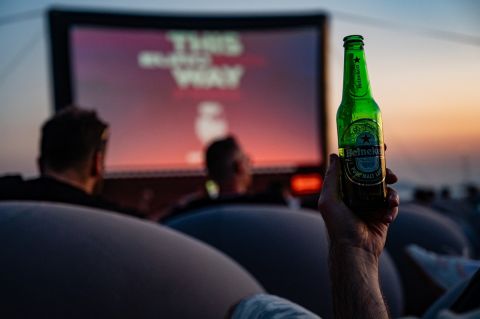 Η Heineken είχε το απόλυτο spot δροσιάς και τίμησε τους αληθινούς φιλάθλους στο μεγάλο event του SPORT24