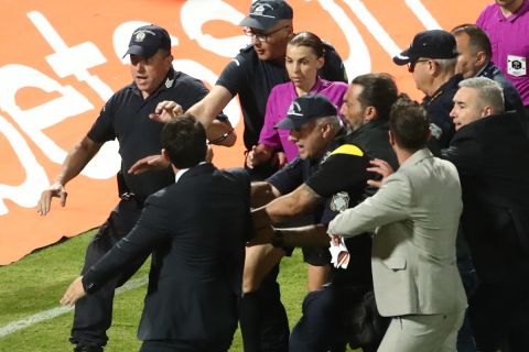 Κύπελλο Ελλάδας Betsson, Παναθηναϊκός - Άρης: Έξαλλος ο Καρυπίδης κυνηγούσε τη Φραπάρ, με συνοδεία αστυνομίας η Γαλλίδα στα αποδυτήρια