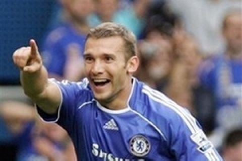 ** FILE ** Chelsea forward Andriy Shevchenko celebrates his disallowed goal as he plays against Manchester City during their English Premier League soccer match at Stamford Bridge, London, in this Sunday, Aug. 20, 2006 file photo. Shevchenko has been awarded 'substantial damages' against British newspaper The Daily Mirror, after the newspaper allegedly claimed he was a "snitch" who passed information on manager Jose Mourinho to owner Roman Abramovich.  (AP Photo/Sang Tan) ** NO INTERNET/MOBILE USAGE WITHOUT FAPL LICENCE - SEE IPTC SPECIAL INSTRUCTIONS FIELD FOR DETAILS **