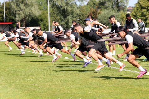 ΑΕΚ: Τελευταία προπόνηση στην OPAP Arena πριν από την Ίντερ Εσκάλδες