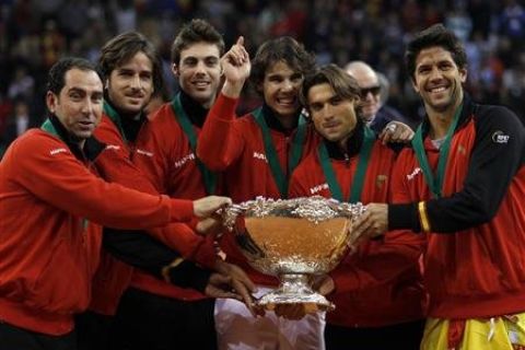 Σε ισπανικά χέρια ξανά το Davis Cup