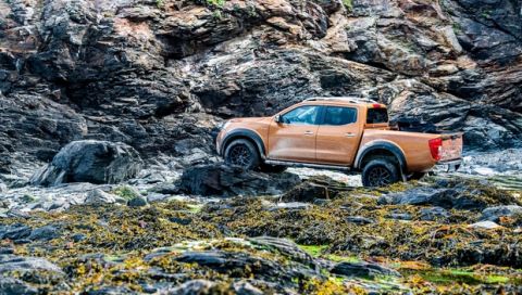 Nissan volunteers its toughest pickup to help tackle plastic pollution on Europes most remote beaches