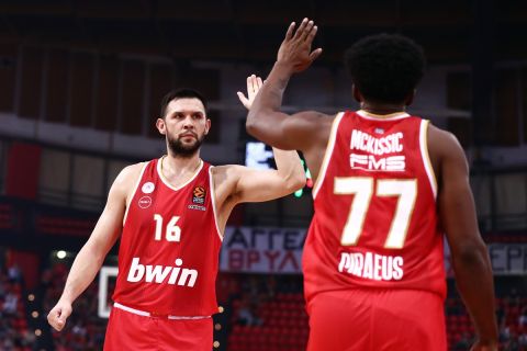 Η βαθμολογία της EuroLeague μετά από την άνετη νίκη του Ολυμπιακού επί της Αρμάνι Μιλάνο