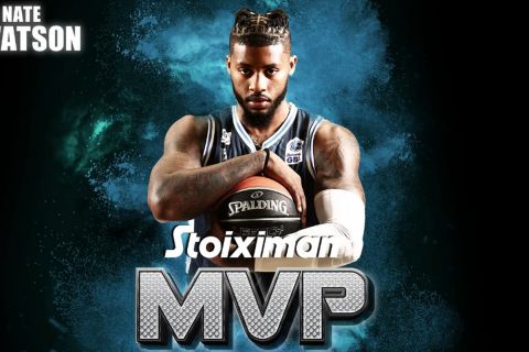 Stoiximan GBL: MVP της 8ης αγωνιστικής ο Νέιτ Γουότσον