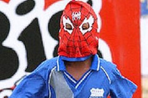 Γκολ με τη μάσκα του Spider-man