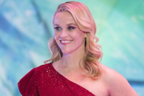 Reese Witherspoon arrives at the world premiere of "A Wrinkle in Time" at the El Capitan Theatre on Monday, Feb. 26, 2018 in Los Angeles. (Photo by Colin Young-Wolff/Invision for Nissan North America/AP Images)