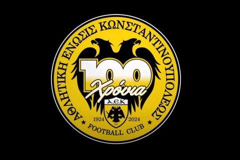 AEK: This is our 100th anniversary badge