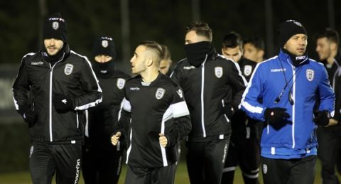 ÃÉÏÕÑÏÐÁ ËÉÃÊ / ÐÑÏÐÏÍÇÓÇ ÐÁÏÊ / EUROPA LEAGUE / PAOK TRAINING (MOTION TEAM) 