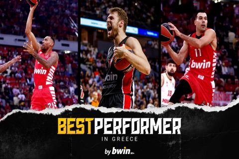 Oι «Best Performer in Greece by bwin» του Οκτωβρίου στην EuroLeague