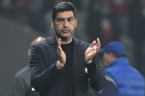 Ο Πάουλο Φονσέκα σε ματς της Ligue 1 μεταξύ της Λιλ και της Μαρσέιγ | 5 Απριλίου 2024