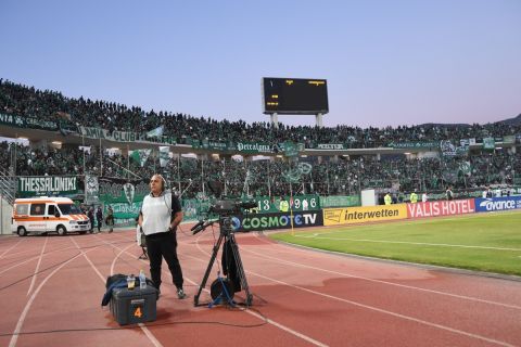 Το πράσινο Πανθεσσαλικό στο Βόλος - Παναθηναϊκός