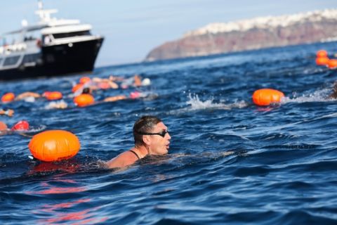 Santorini Experience 6.9.19 day two swimming