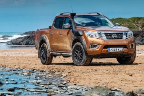 Nissan volunteers its toughest pickup to help tackle plastic pollution on Europes most remote beaches