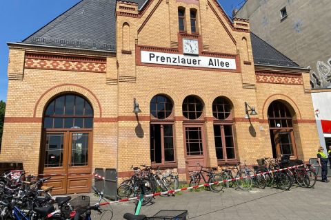 Ο σταθμός του Prenzlauer Allee