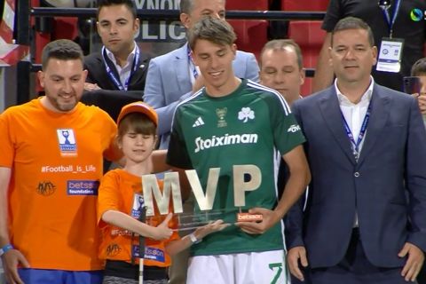 Ο Βαγιαννίδης MVP του τελικού Κυπέλλου Ελλάδας Betsson