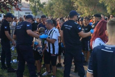 Έλεγχοι της αστυνομίας έξω από την Τούμπα πριν το ΠΑΟΚ - Αστέρας