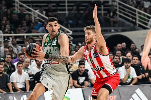 10/06/2024 Panathinaikos Vs Olympiacos for Basket League finals game 3 season 2023-24 in OAKA Stadium, in Athens - Greece

Photo by: Vaggelis Stolis / Tourette Photography