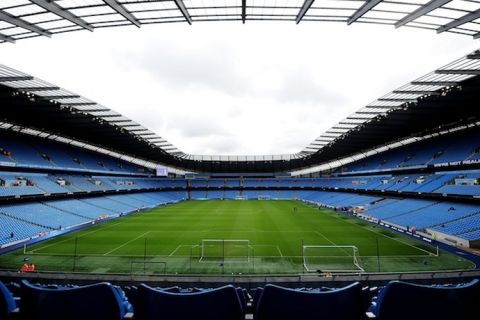 MANCHESTER, ENGLAND - FEBRUARY 27:  A General View of The City of Manchester Stadium, home of Manchester City FC on February 27, 2011 in Manchester, England.  (Photo by Jamie McDonald/Getty Images)