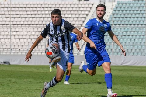 Νίκη Βόλου - ΠΑΟΚ Β' 1-1: Ξανά ισοπαλία για τον Δικέφαλο, πρώτος βαθμός για τους γηπεδούχους στη Super League 2