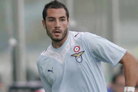 FLORENCE, ITALY - OCTOBER 04:  Mourad Meghni of SS Lazio in action during the Serie A match between ACF Fiorentina and S.S. Lazioat Stadio Artemio Franchi on October 4, 2009 in Florence, Italy.  (Photo by Gabriele Maltinti/Getty Images) *** Local Caption *** Mourad Meghni