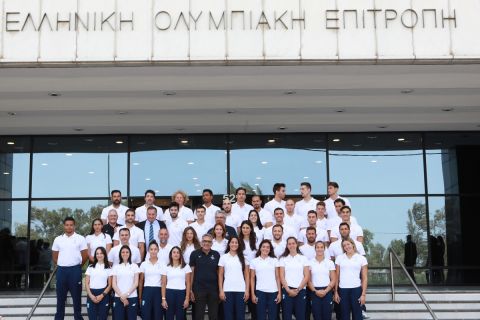 Ολυμπιακοί Αγώνες: Η επίσημη φωτογράφιση της ελληνικής αποστολής για το Παρίσι