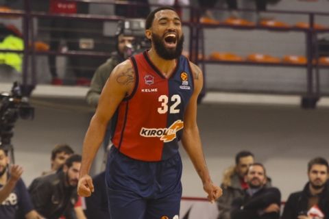 EUROLEAGUE / ΟΛΥΜΠΙΑΚΟΣ - ΜΠΑΣΚΟΝΙΑ (ΦΩΤΟΓΡΑΦΙΑ: ΒΑΣΙΛΗΣ ΜΑΡΟΥΚΑΣ / EUROKINISSI)