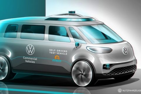 To ID. BUZZ της Volkswagen 