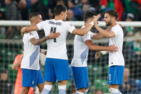 Η Εθνική Ομάδα για την τρίτη σερί νίκη στο Nations League