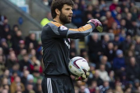 12.04.2014 Burnley, England. Dimitrios Konstantopoulos during the Football FA League Championship game between Burnley and Middlesbrough from Turf Moor xPaulxThompsonx PUBLICATIONxINxGERxSUIxAUTxHUNxSWExNORxDENxFINxONLY ActionPlus11515720

12 04 2014 Burnley England Dimitrios Konstantopoulos during The Football FA League Championship Game between Burnley and Middlesbrough From Turf Moor