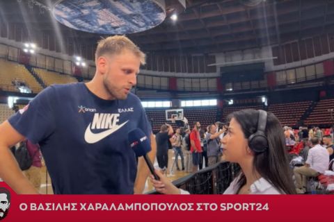 Ο Χαραλαμπόπουλος στο SPORT24: "Αν είμαστε όλοι υγιείς, έχουμε αρκετές πιθανότητες να προκριθούμε στους Ολυμπιακούς Αγώνες" 