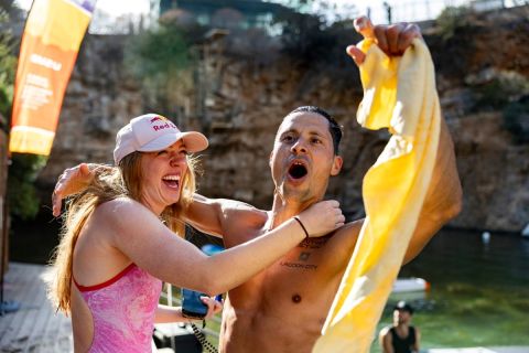 Red Bull Cliff Diving: Αθλητικό υπερθέαμα στην ειδυλλιακή Λίμνη Βουλιαγμένη
