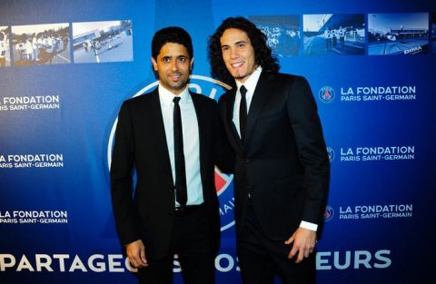 foto IPP/Icon Sport
parigi 28.01.2014
serata fondazione paris saint germain PSG
nelal foto Nasser AL KHELAIFI propietario del PSG, edinson cavani
WARNING AVAILABLE ONLY FOR ITALIAN MARKET