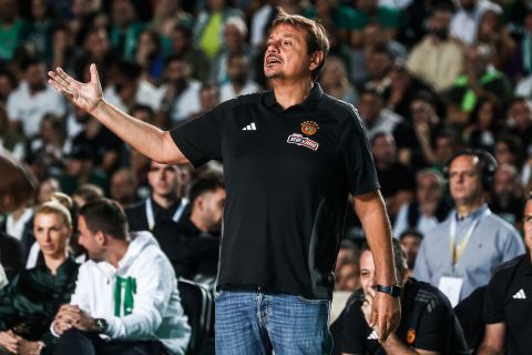 21/09/2024 Panathinaikos Vs Partizan for Pavlos Giannakopoulos Tournament 2024 in Panathenaic Stadium in Athens - Greece

Photo by: Andreas Papakonstantinou / Tourette photography