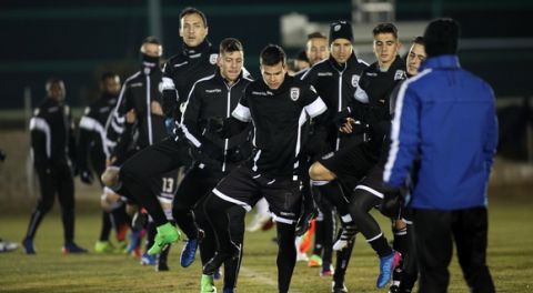 ÃÉÏÕÑÏÐÁ ËÉÃÊ / ÐÑÏÐÏÍÇÓÇ ÐÁÏÊ / EUROPA LEAGUE / PAOK TRAINING (MOTION TEAM) 