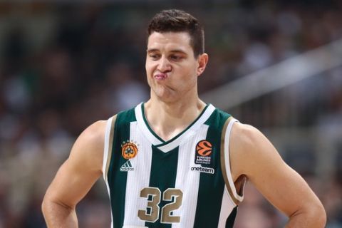 EUROLEAGUE / ΠΑΟ - ΕΡΥΘΡΟΣ ΑΣΤΕΡΑΣ (ΦΩΤΟΓΡΑΦΙΑ: ΜΑΡΚΟΣ ΧΟΥΖΟΥΡΗΣ / EUROKINISSI)