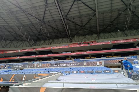 Ολυμπιακός: Αυτό είναι το επιβλητικό Groupama Stadium που θα φιλοξενήσει το μεγάλο ματς των ερυθρόλευκων