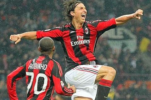 L'esultanza dell'attaccante svedese del Milan Zlatan Ibrahimovic dopo aver realizzato il goal dell'1-o contro la Fiorentina questa sera, 20 novembre 2010, allo stadio Giuseppe Meazza di Milano per il posticiposerale della 13/ma giornata del campionato di serie A.
MATTEO BAZZI