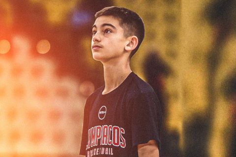 O Σπανούλης Jr σε Kill Bill mode στο ΣΕΦ: Ball Boy και ντρίμπλα σαν τον πατέρα του