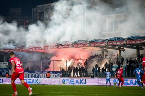 SUPERLEAGUE-2 / ΠΑΣ ΓΙΑΝΝΙΝΑ - ΠΛΑΤΑΝΙΑΣ (ΦΩΤΟΓΡΑΦΙΑ: ΛΕΩΝΙΔΑΣ ΜΠΑΚΟΛΑΣ / EUROKINISSI)