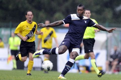 Ritiro estivo SS Lazio stagione 2011-2012 ad Auronzo di Cadore, gara amichevole Lazio - Union Ripa
Djbril Cisse
Auronzo di Cadore 17 Luglio 2011
© Marco Rosi / Fotonotizia