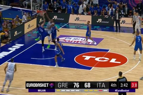 EuroBasket 2022: Με Γιάννη Αντετοκούνμπο στο Νο3 και Ντόντσιτς στην κορυφή το Top-10 της 2ης αγωνιστικής