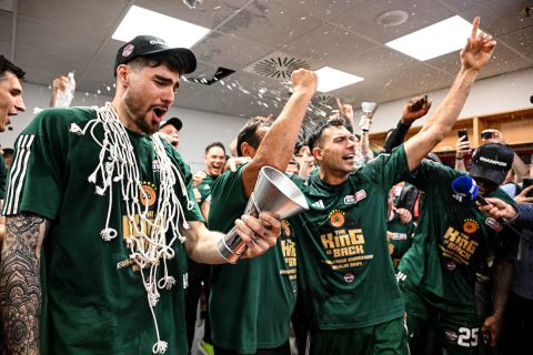 26/05/2024 Real Madrid Vs Panathinaikos for Turkish Airlines Euroleague final game during Final four of  Berlin season 2023-24 in Uber Arena, in Berlin - Germany

Photo by: Vaggelis Stolis / Tourette Photography